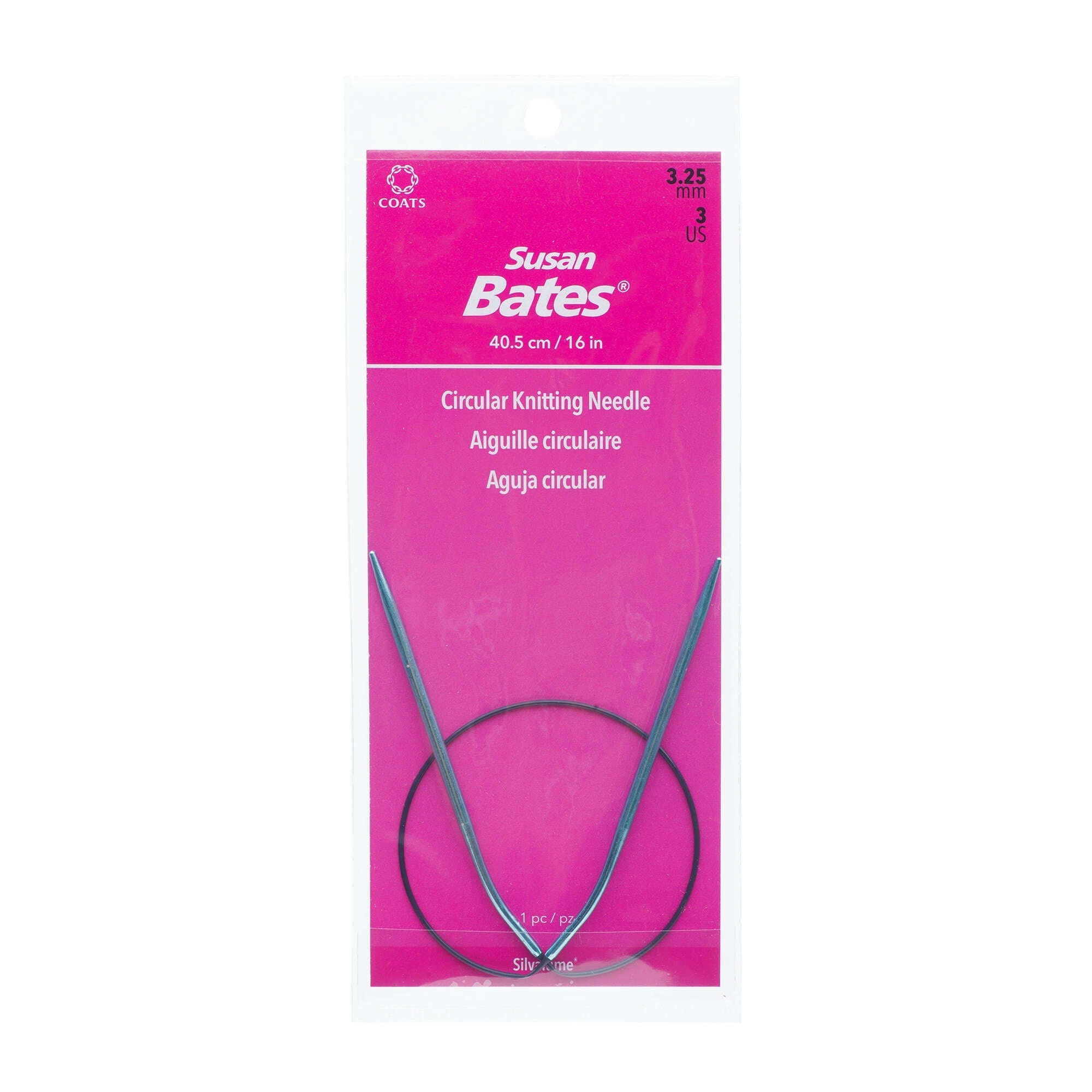 Silvalume 16" Circular Knitting Needles