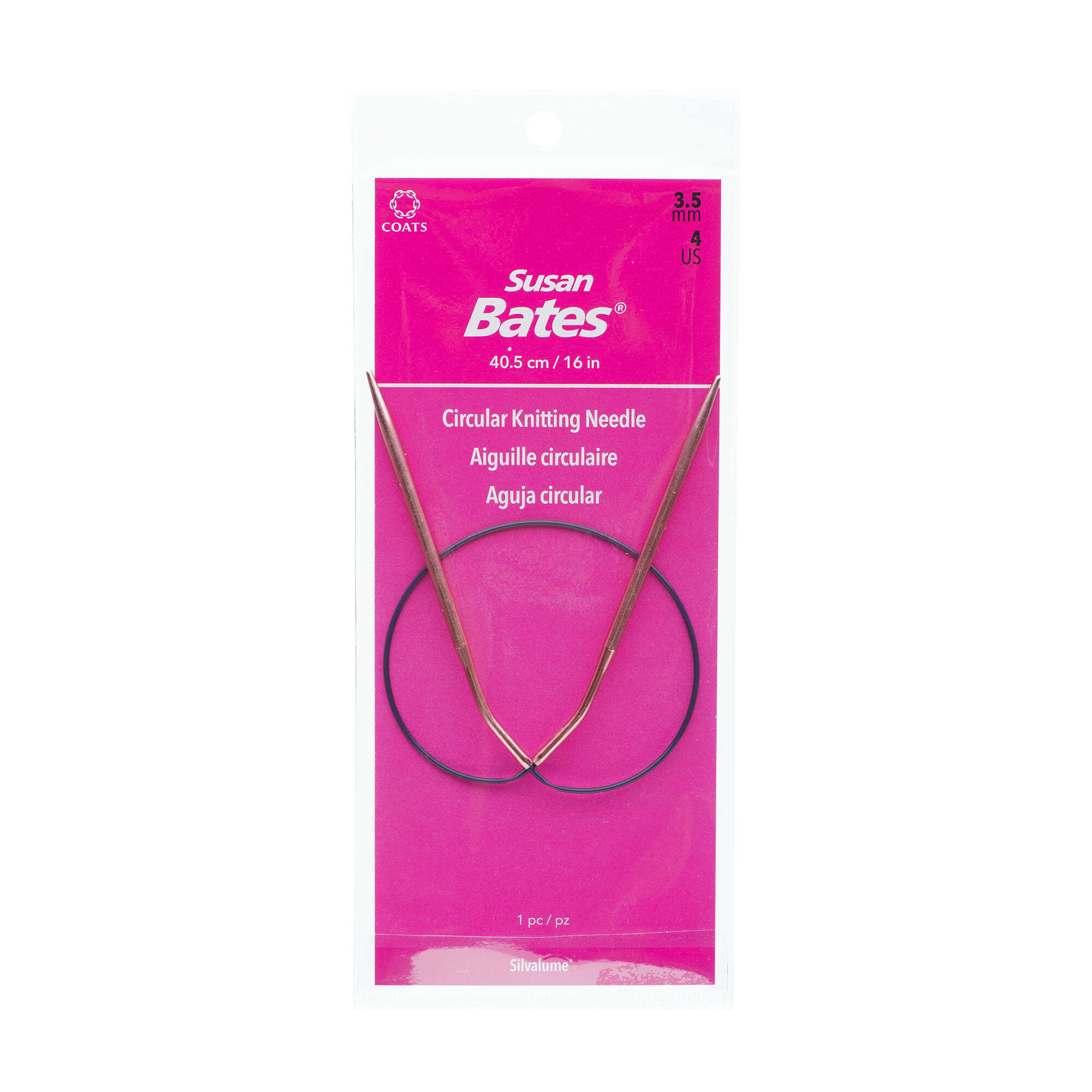 Silvalume 16" Circular Knitting Needles