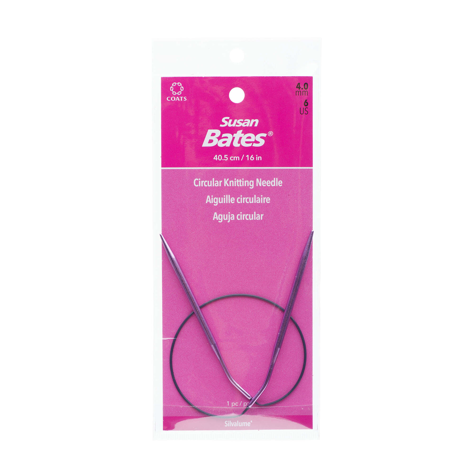 Silvalume 16" Circular Knitting Needles