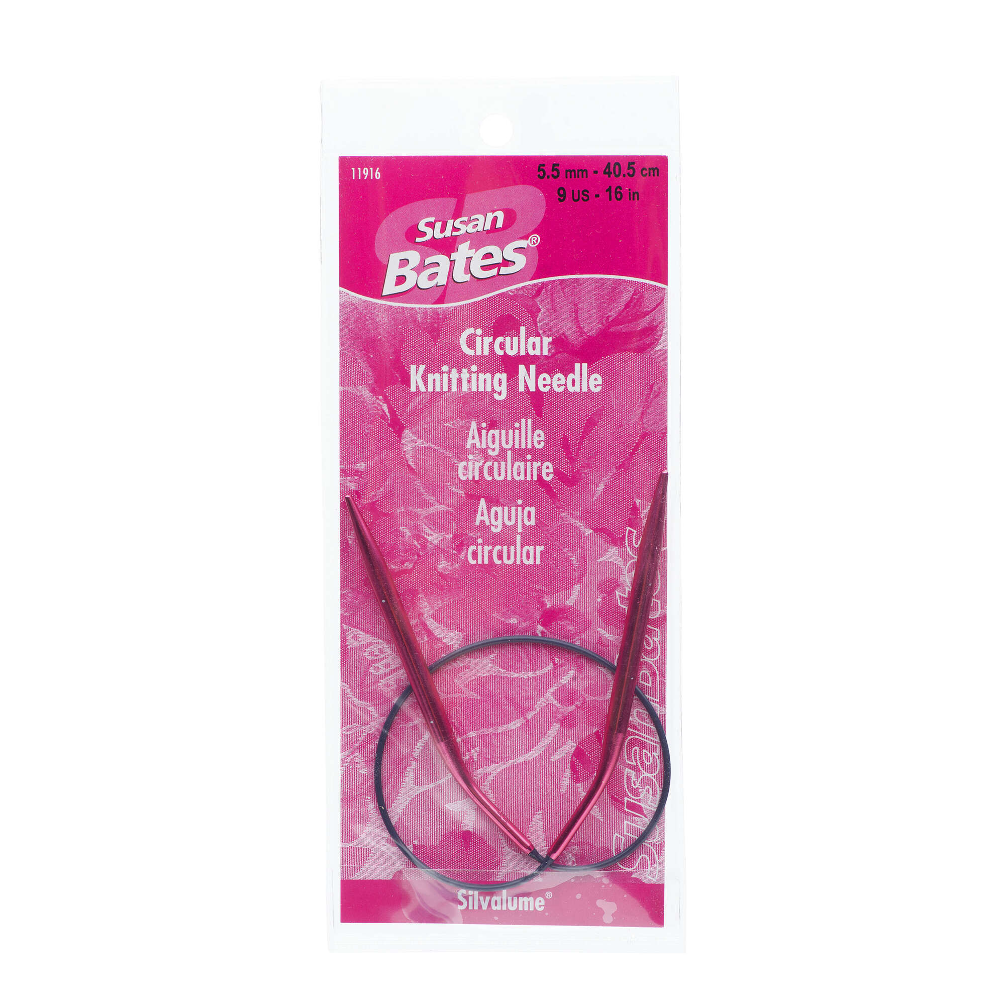 Silvalume 16" Circular Knitting Needles