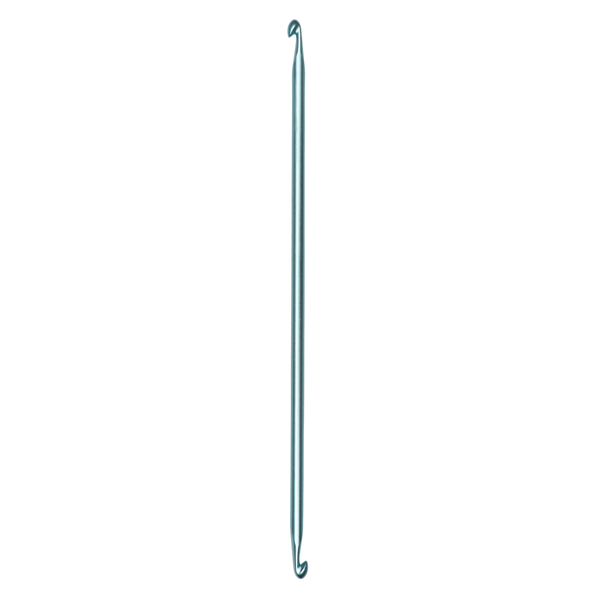 Silvalume 10" Double-End Afghan Crochet Hook