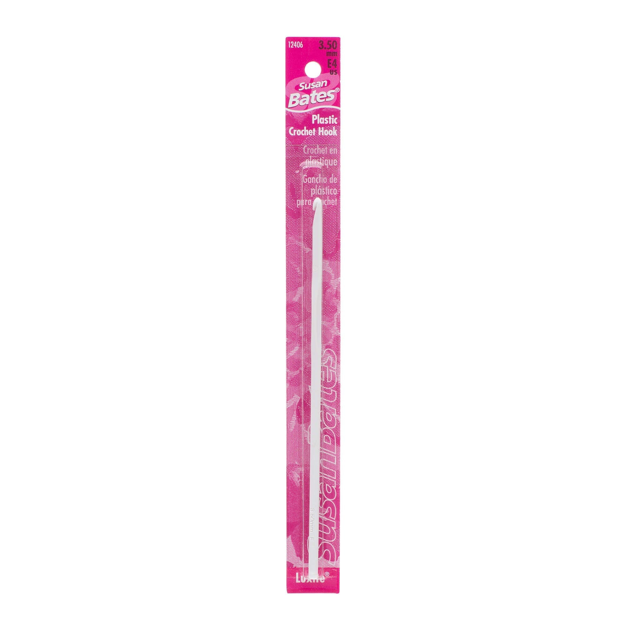 Luxite 5.5" Plastic Crochet Hook - Clearance Items