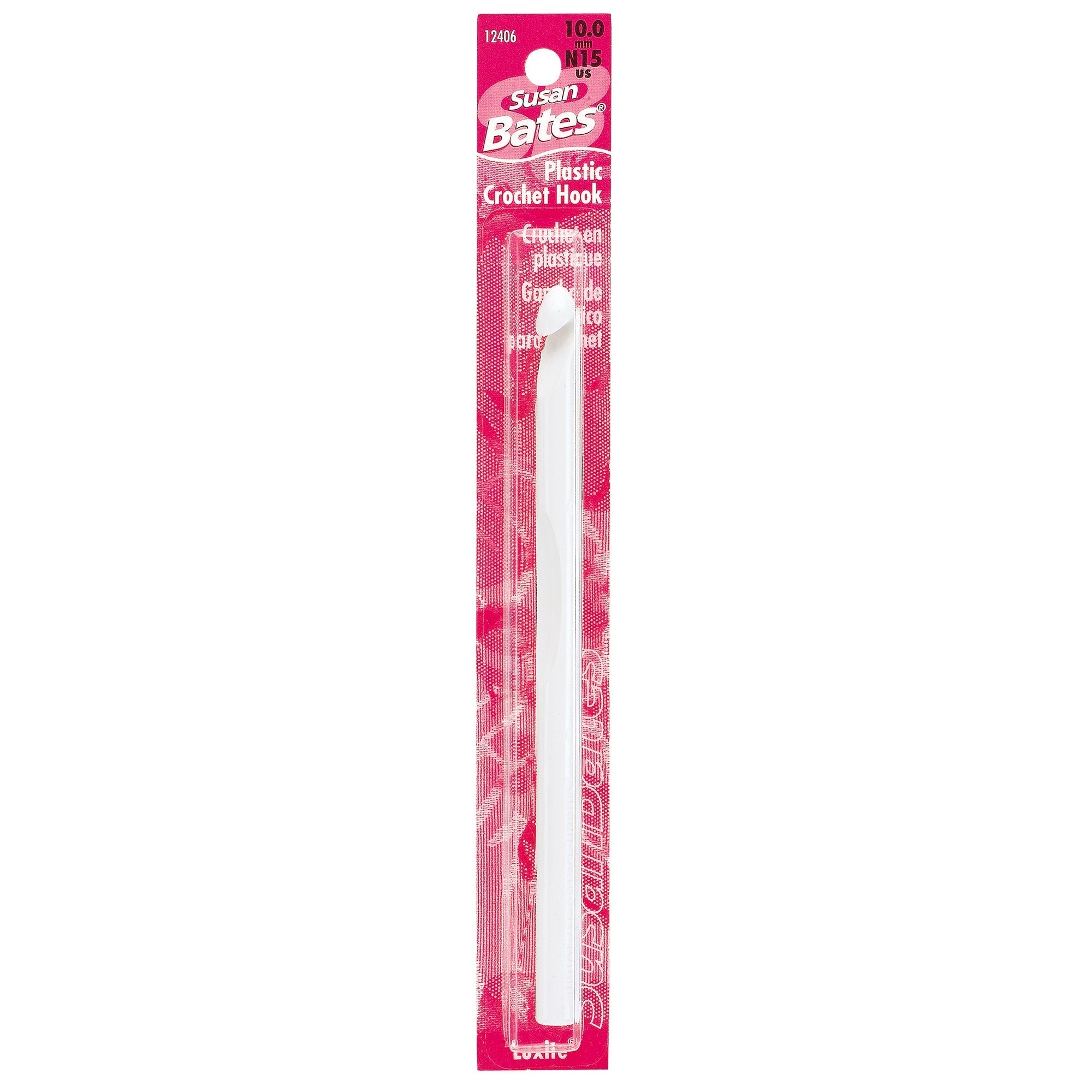 Luxite 5.5" Plastic Crochet Hook - Clearance Items