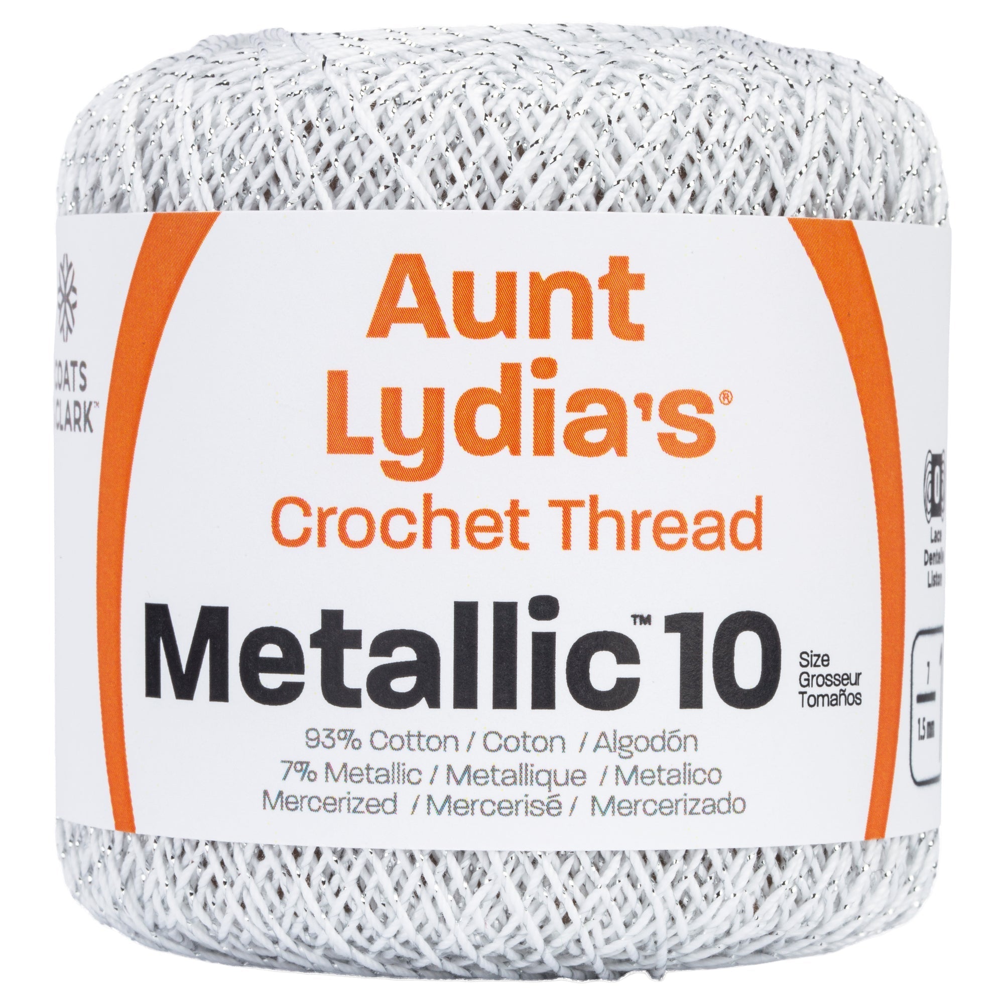 Metallic Crochet Thread Size 10