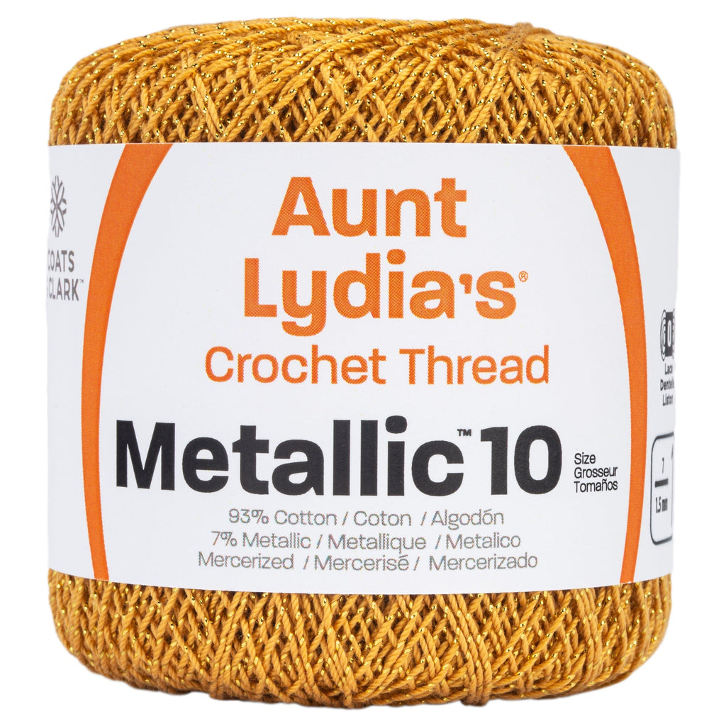 Metallic Crochet Thread Size 10