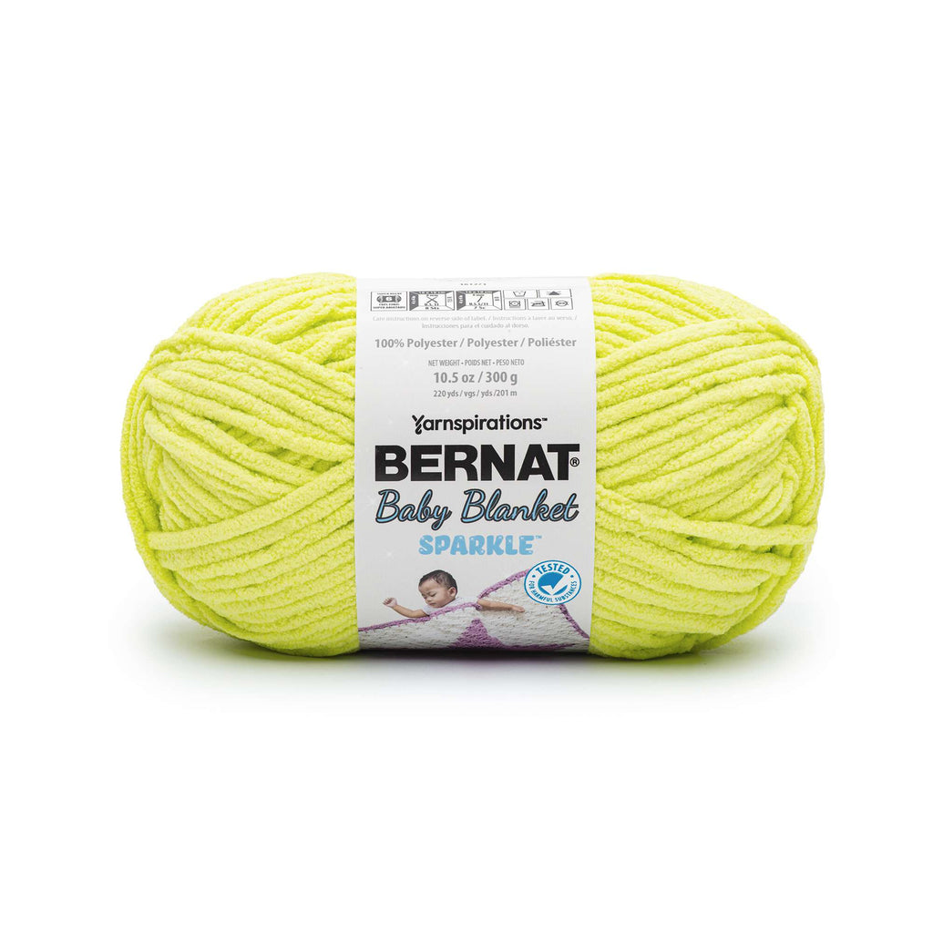 Baby Blanket Sparkle Yarn