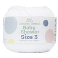 Baby Shower Crochet Thread Size 3 - Clearance Shades