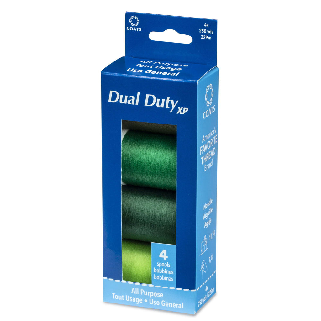 Dual Duty XP All Purpose Sewing Thread 4 Spools - Clearance Shades