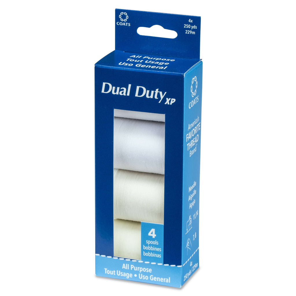 Dual Duty XP All Purpose Sewing Thread 4 Spools - Clearance Shades