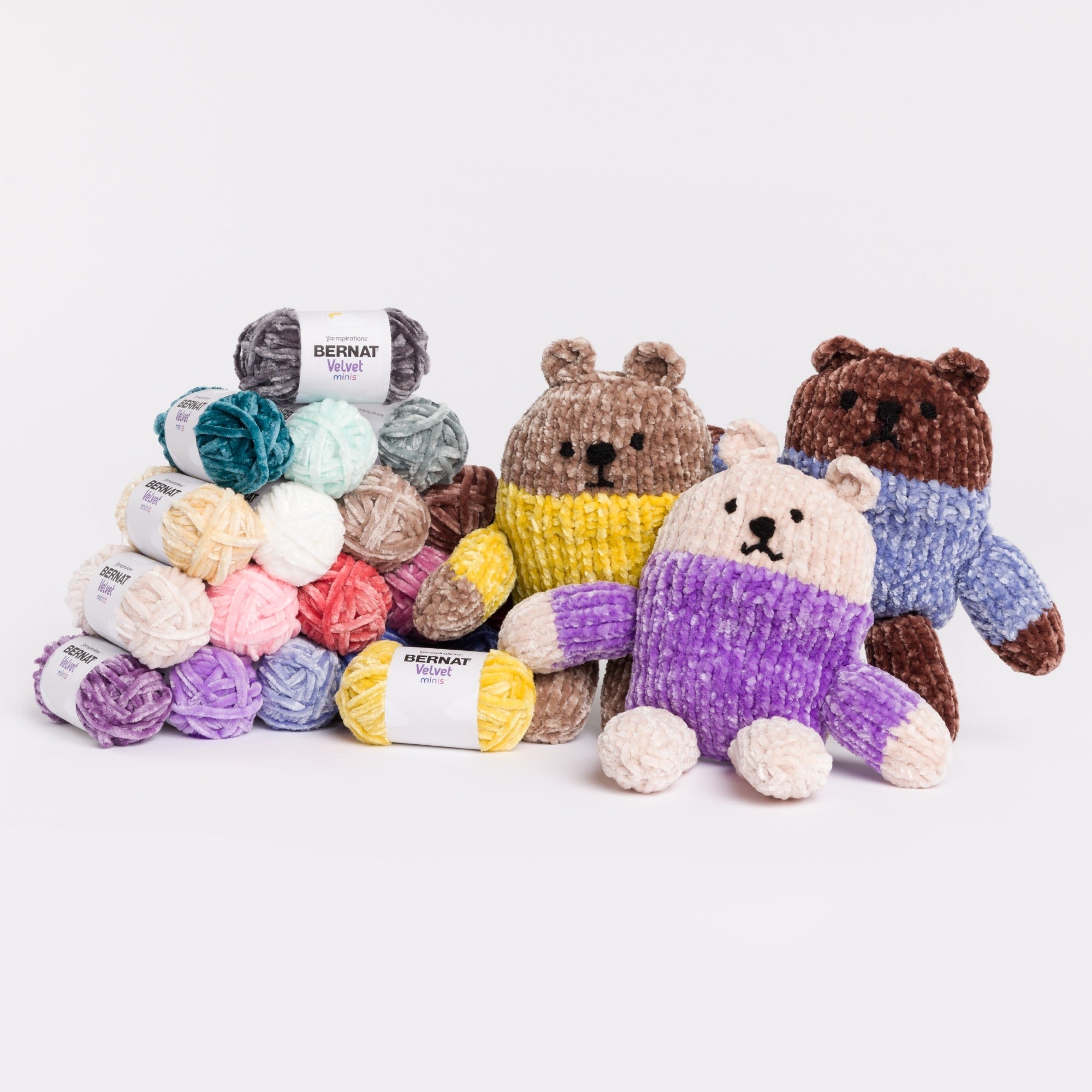 Velvet Minis Pack Yarn