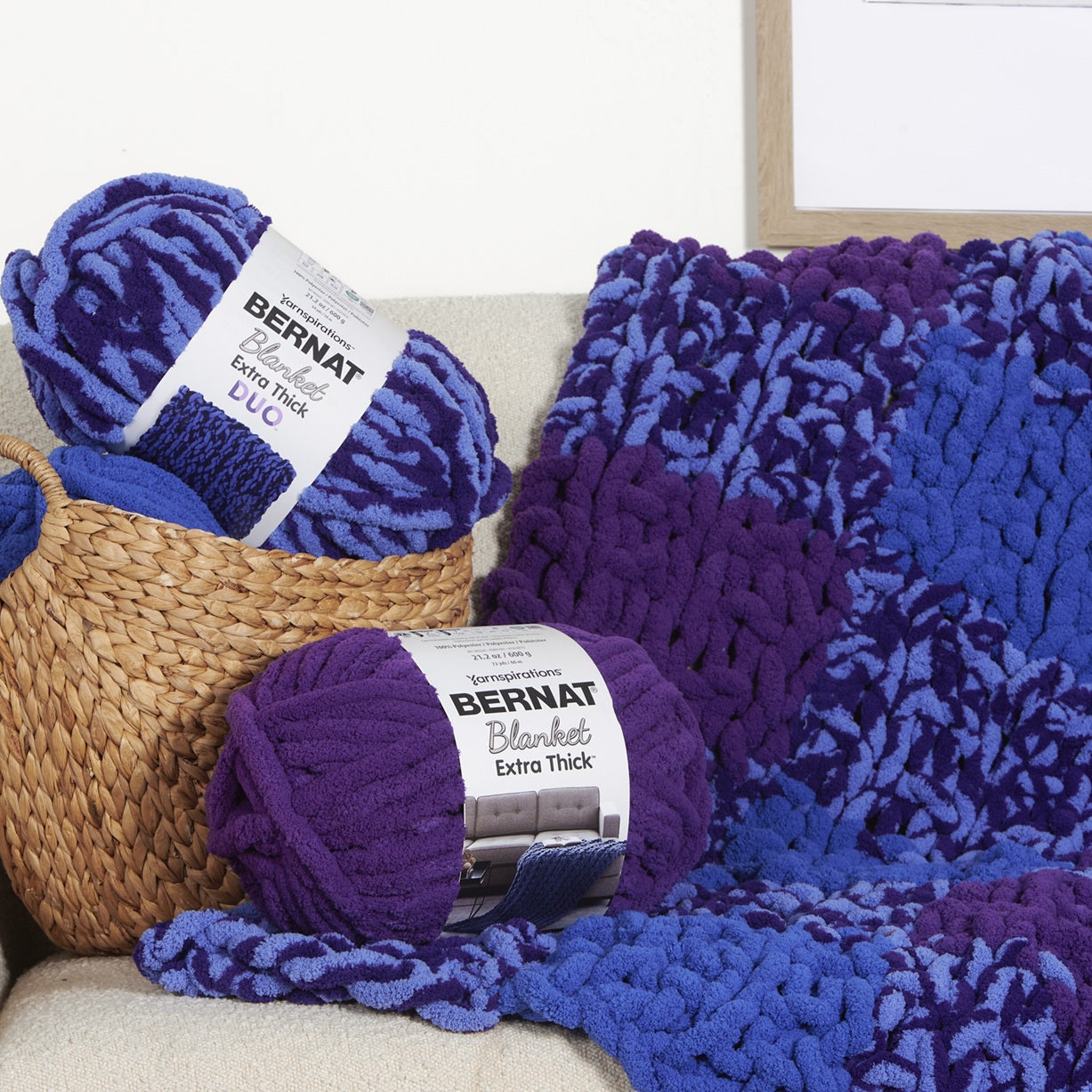 Blanket Extra Thick Duo Yarn