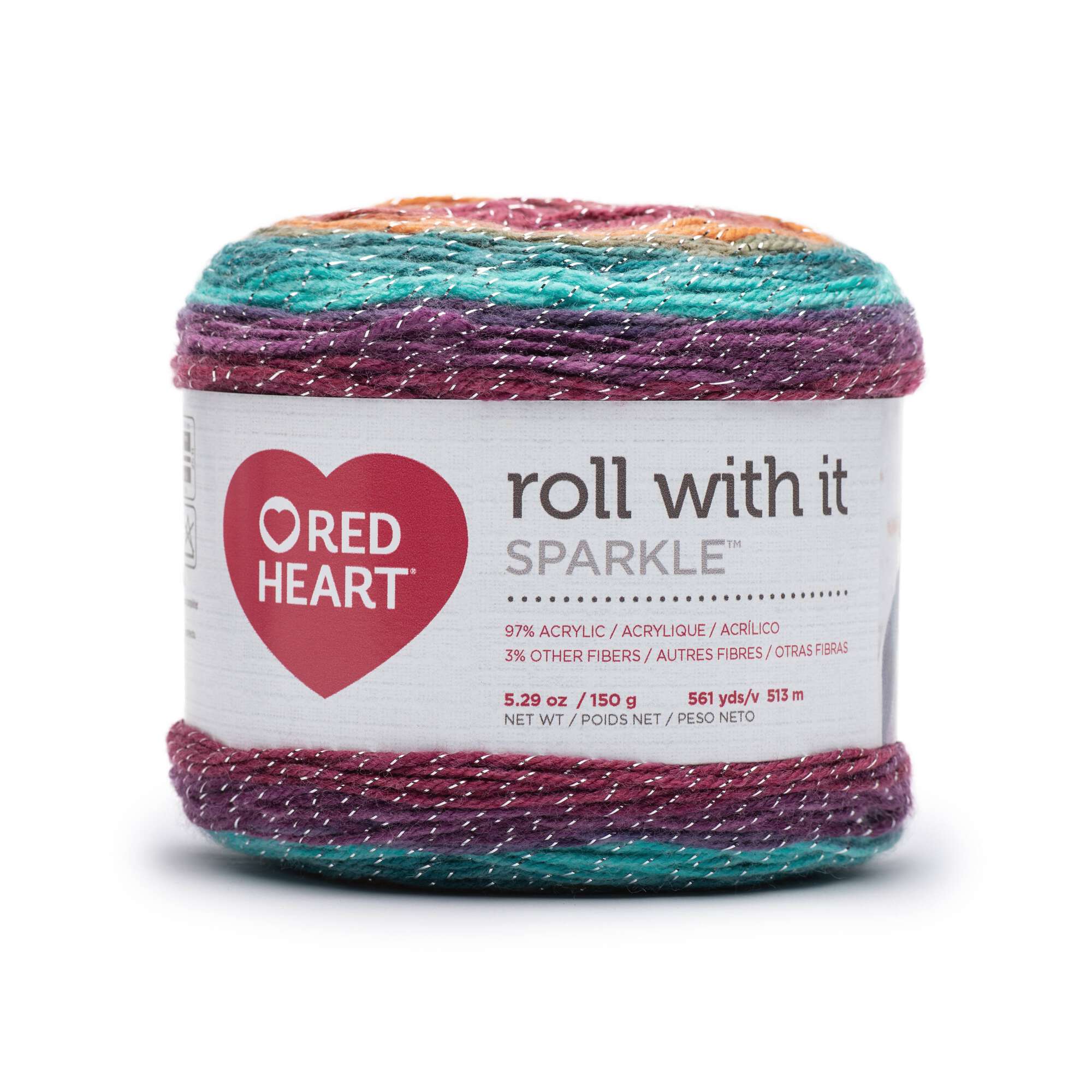 Roll With It Sparkle Yarn