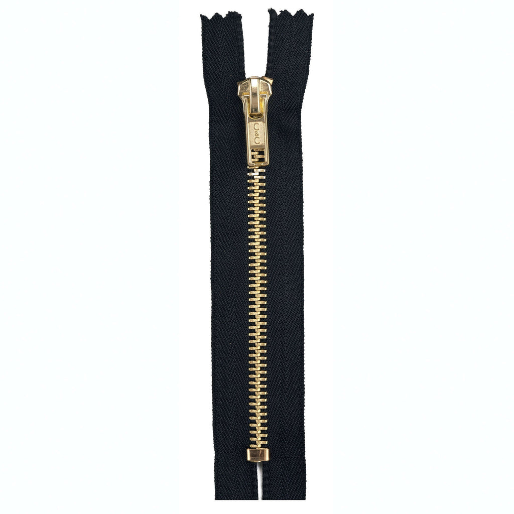 Fashion Metal Closed End Brass Zippers