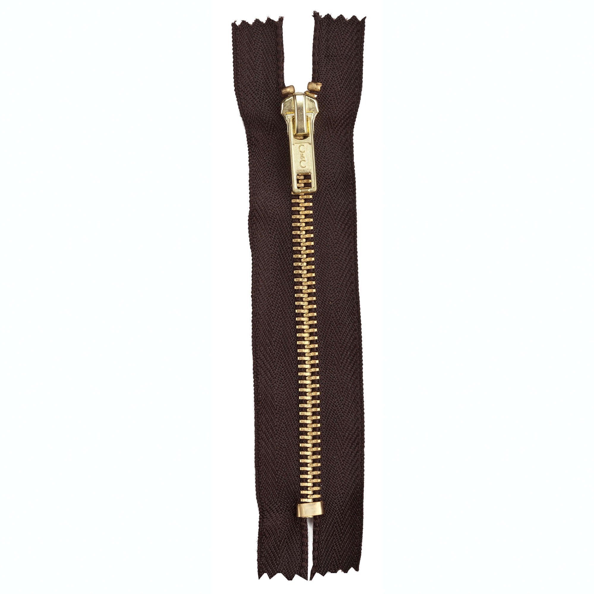 Fashion Metal Closed End Brass Zippers