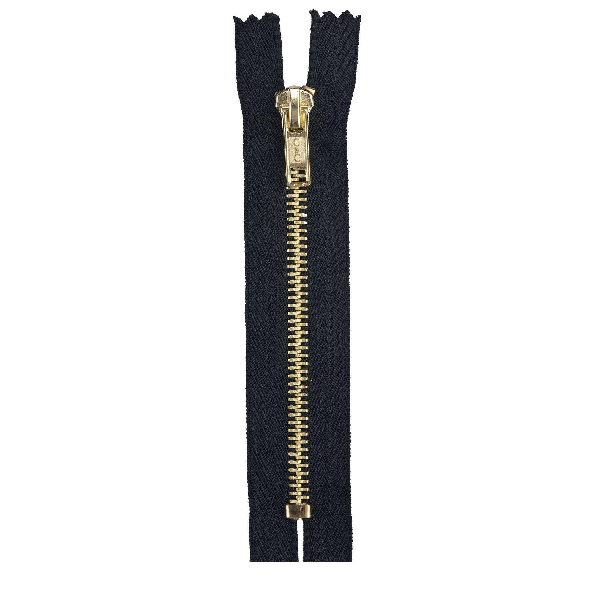 Fashion Metal Separating Brass Zippers