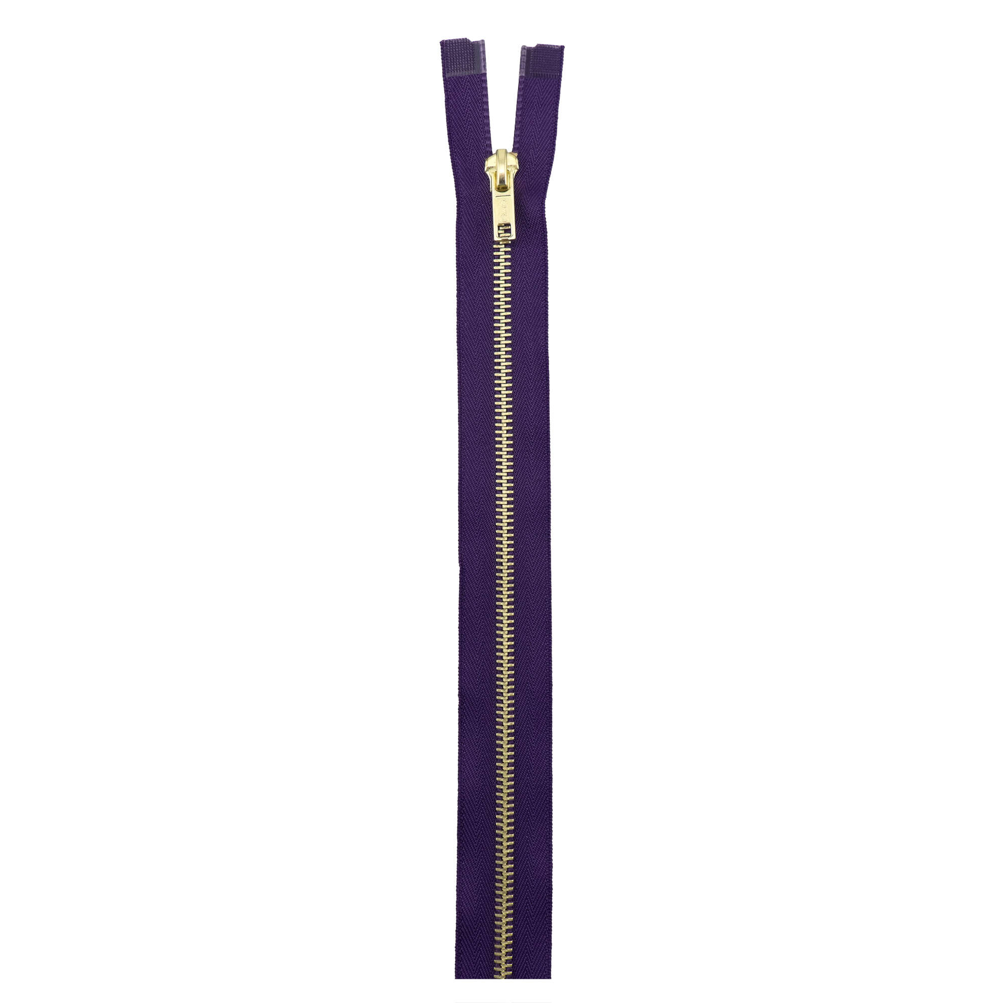 Fashion Metal Separating Brass Zippers