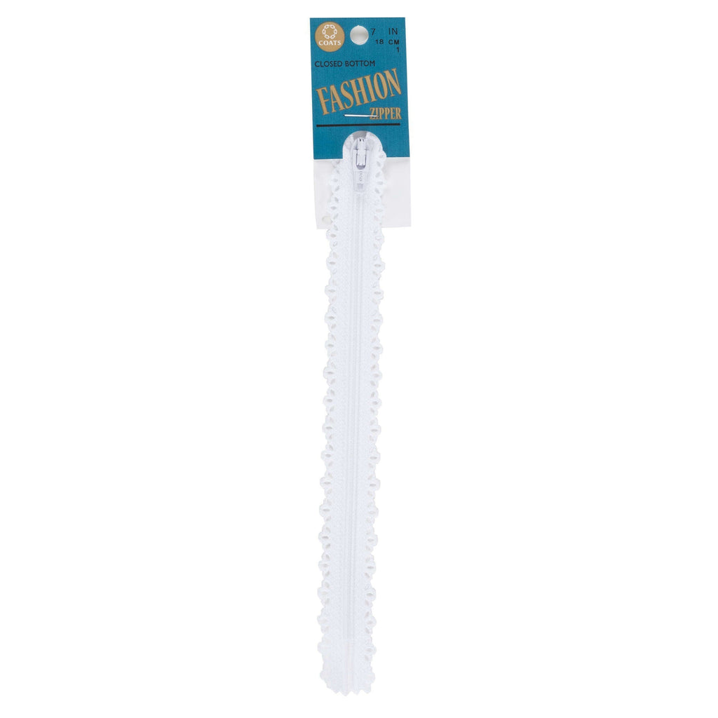 Fashion Cutwork Zippers - 7 inches - Clearance Items