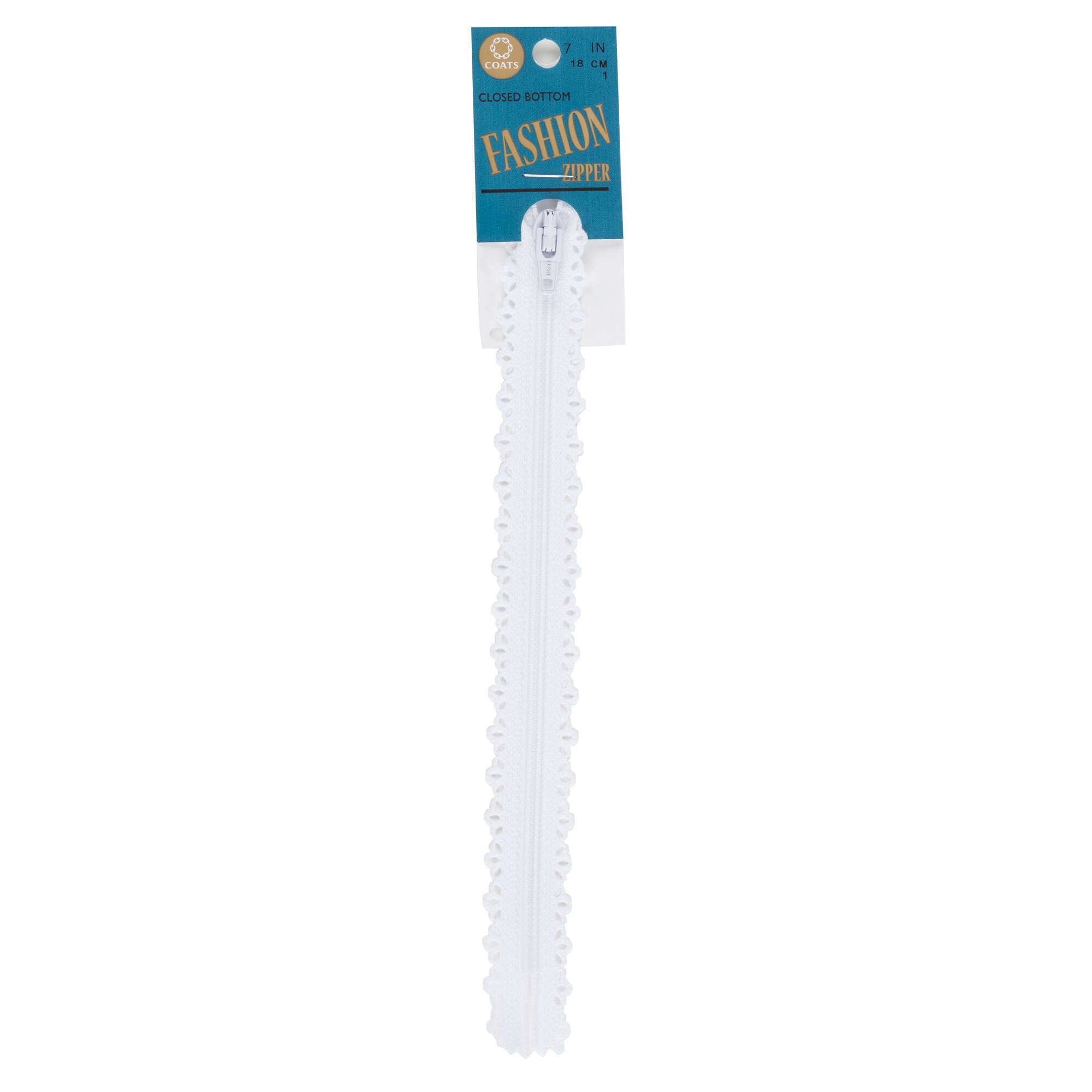 Fashion Cutwork Zippers - 7 inches - Clearance Items