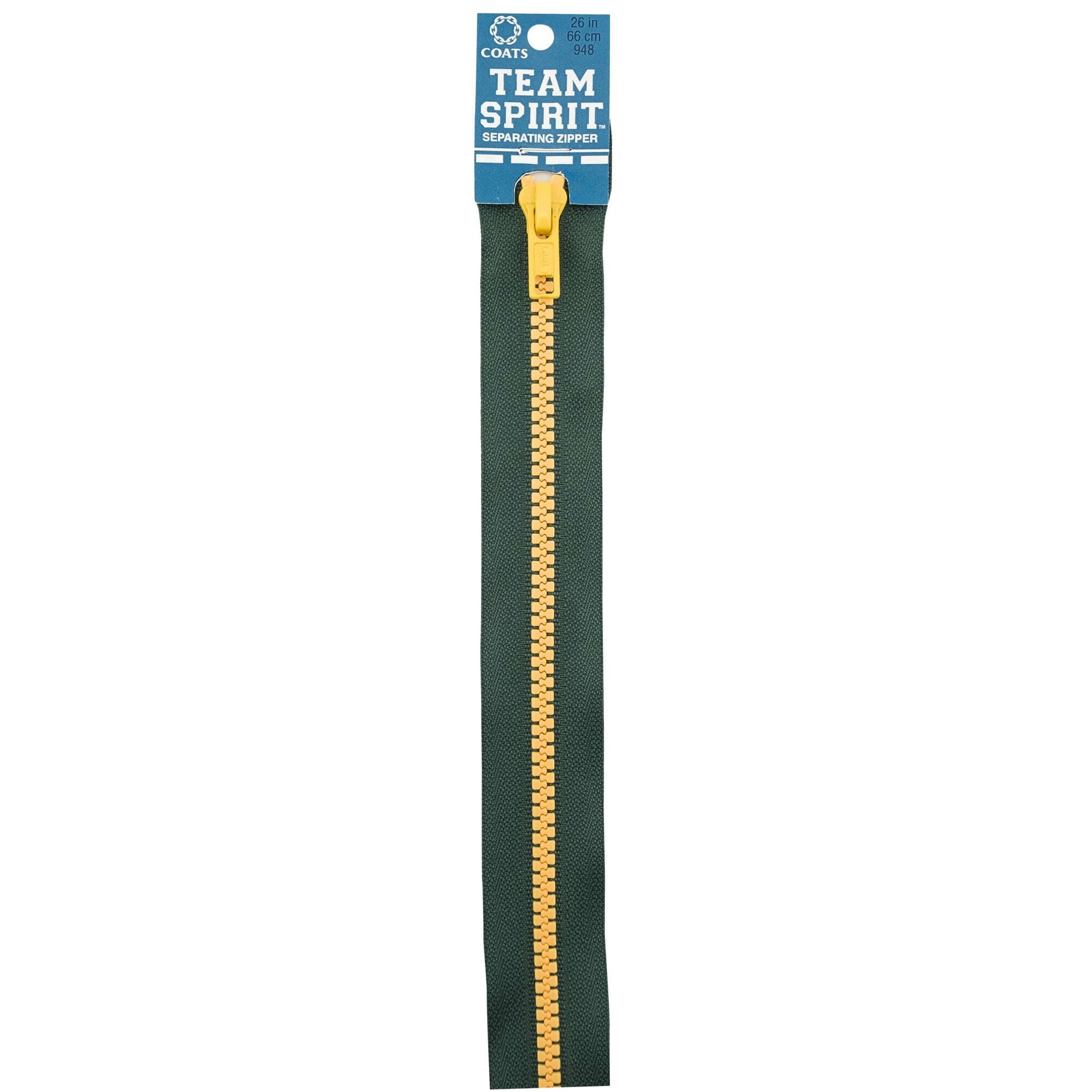 Team Spirit Zippers - Clearance Items