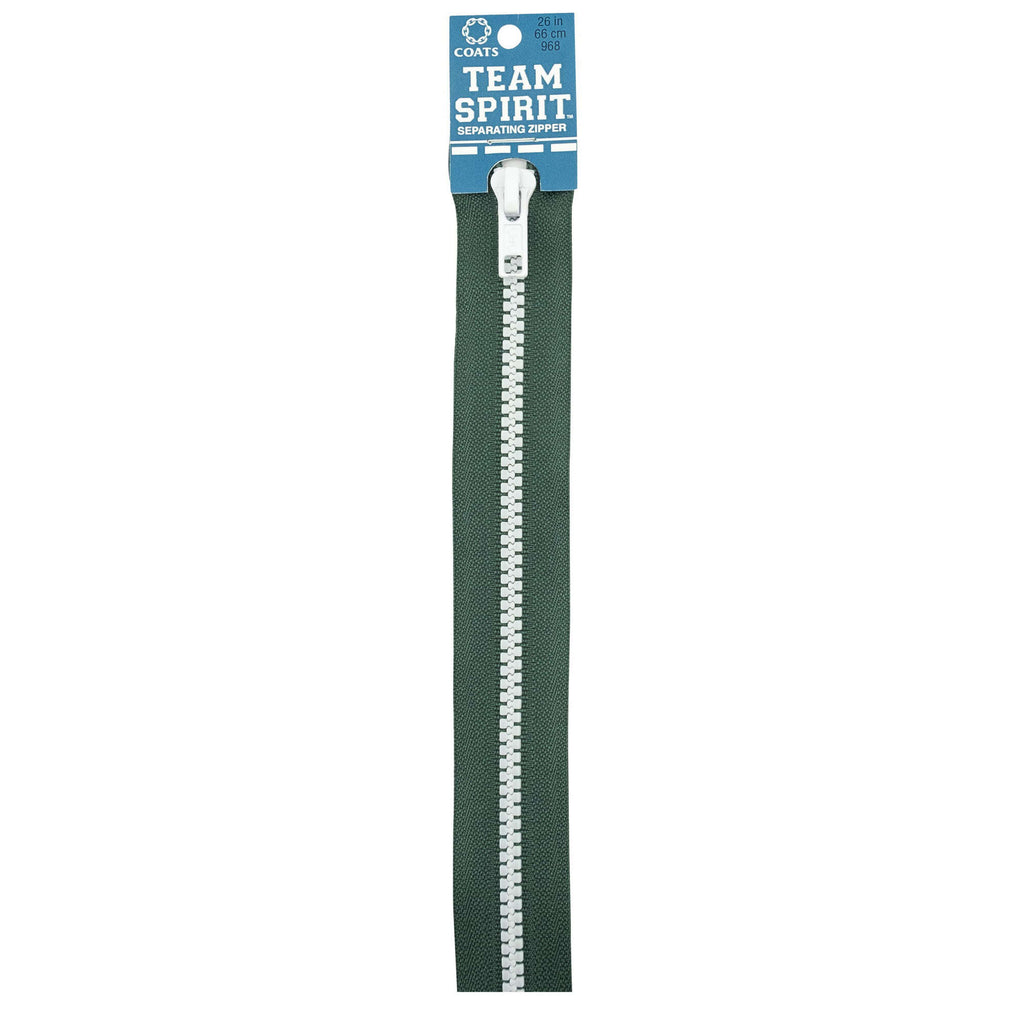 Team Spirit Zippers - Clearance Items