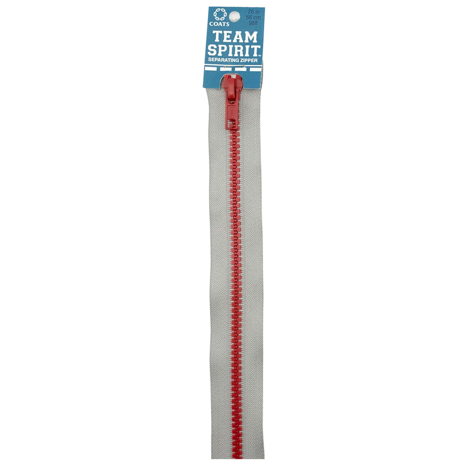 Team Spirit Zippers - Clearance Items
