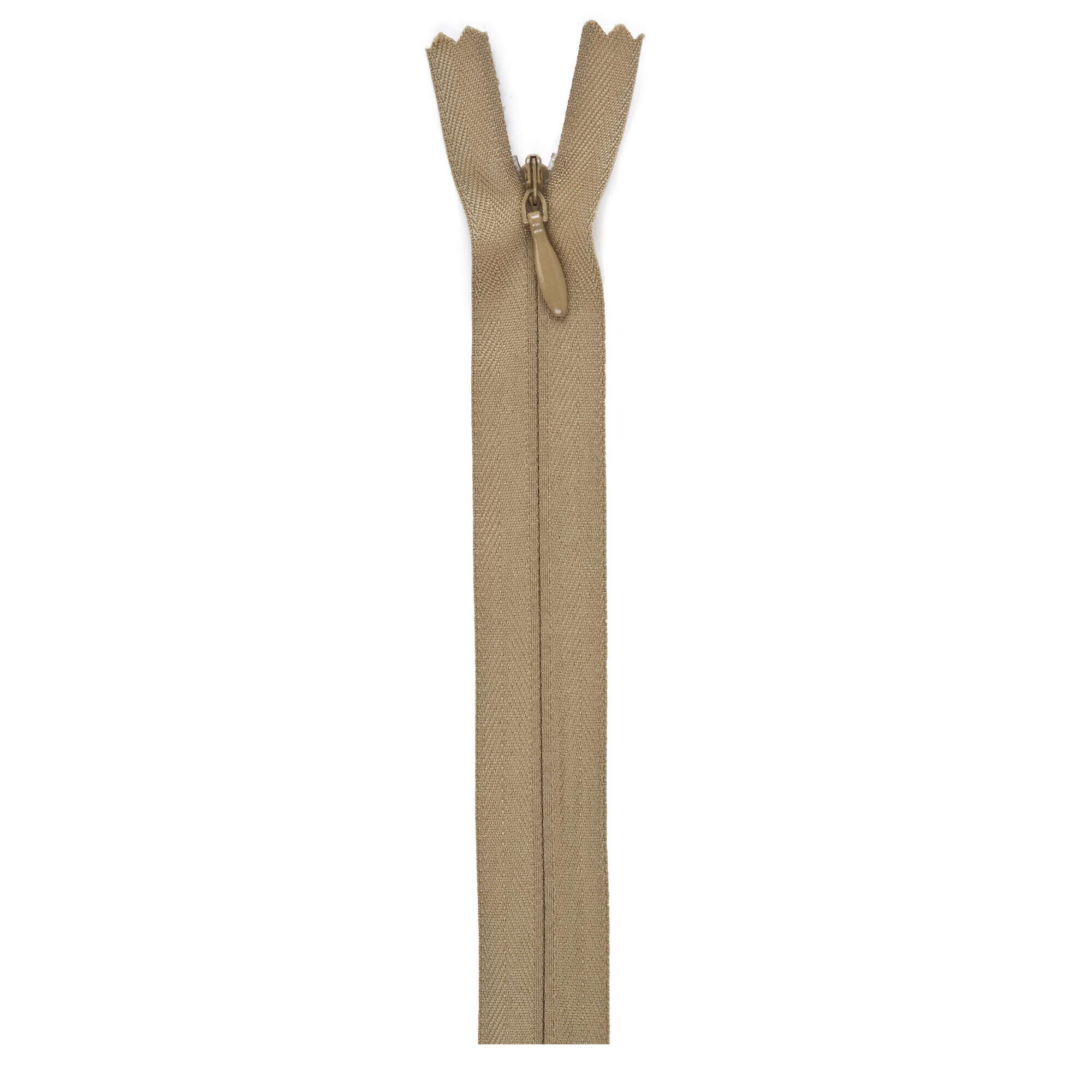 Polyester Invisible Zippers - 22 inches